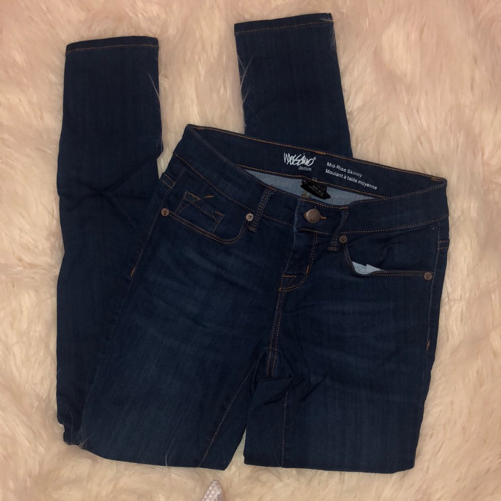 Mossimo Women’s Mid Rise Skinny Jeans